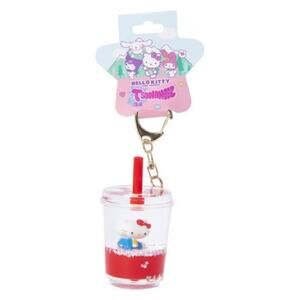 Hello Kitty Tsunameez Acrylic Keychain Boba Tea Sanrio